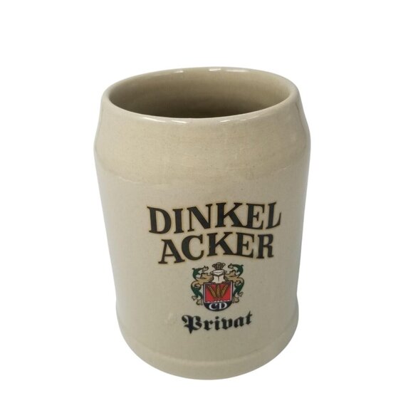 Dinkel Acker Privat 0.5L Germany Brewery Handcrafted Mug Stein 5 in Tall - Picture 1 of 5